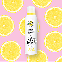 Пенка для душа с ароматом свежего лимона Bilou Shower Foam Yummy Lemon 200 ml