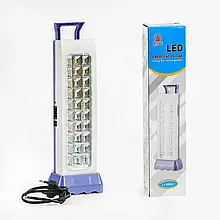 Лампа-ліхтар світлодіодний акумуляторний C 57051, 1200 mAh, 2 різ. роботи, кабель заряджання 220V, підставка, у