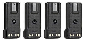 4 шт Акумуляторна батарея Motorola IMPRES PMNN4544A для радіостанцій Motorola dp4400 dp4600 dp4800 2450mAh