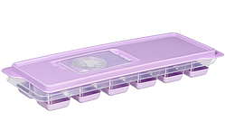 Форма для льоду Ardesto Fresh лілова з кришкою (AR1101LP)