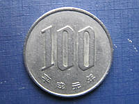 Монета 100 йен Япония 1989