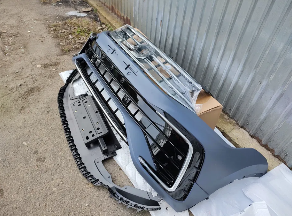 Бампер у зборі R-LINE Tiguan 2021, фото 1