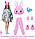 Лялька Барбі Сюрприз у костюмі Милий Кролик Змінює колір Barbie Bunny Cutie Reveal Doll HHG19, фото 5