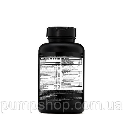 Вітаміни для чоловіків GNC Mega Men Energy & Metabolism 180 капс. ( на 90 днів ) ( термін по 05.23 ), фото 3