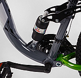 Спортивный велосипед полуфет Corso R1 на 27,5 дюймов, зеленый 84734, фото 6