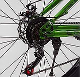 Спортивный велосипед полуфет Corso R1 на 27,5 дюймов, зеленый 84734, фото 8