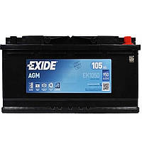 Акумулятор EXIDE AGM 105Аh 950A