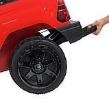 Дитячий електромобіль на акумуляторі Джип Toyota Hilux M 4919, Червоний, фото 6
