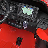 Дитячий електромобіль на акумуляторі Джип Toyota Hilux M 4919, Червоний, фото 8