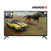 Телевізор СМАРТ WI-FI TCL 45" Smart-TV/Full HD/DVB-T2/USB Android 13.0 + пульт ДК