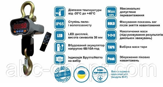 Кранові ваги ВК ЗЕВС ІІІ-10000