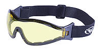 Очки защитные с уплотнителем Global Vision Z-33 (yellow) Anti-Fog, желтые