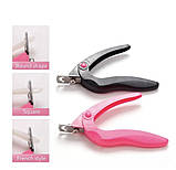 Кусачки/типсоріз для штучних нігтів, гелевих тіпс, фото 3