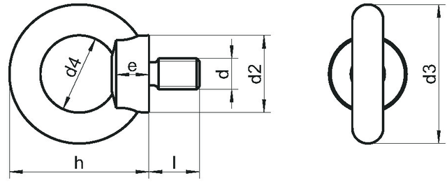 схема рым болта