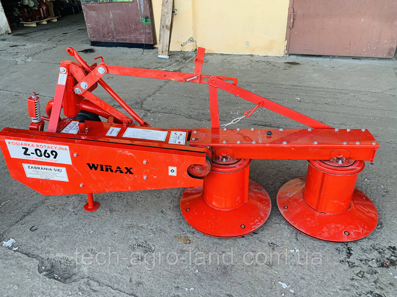 専用　　9box Роторная косилка Wirax Z-069 1.35 м. купить в Украине