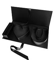 Подарочная коробка "I love you", 45.6*19.5*6.8 см., цвет - чёрный