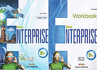 Підручник + зошит New Enterprise B1+ Student's Book + workbook