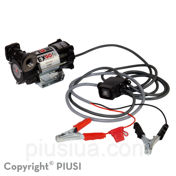 Компактный насос для заправки бензина Piusi EX-GO 32 л/мин, 12 В - фото 5 - id-p1758005141