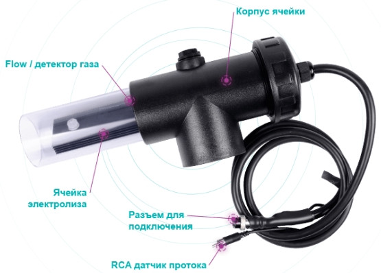 Электролизная ячейка станции контроля качества воды Hayward Aquarite Advanced 33 г/час Электролизная ячейка станции контроля качества воды Hayward Aquarite Advanced 33 г/час