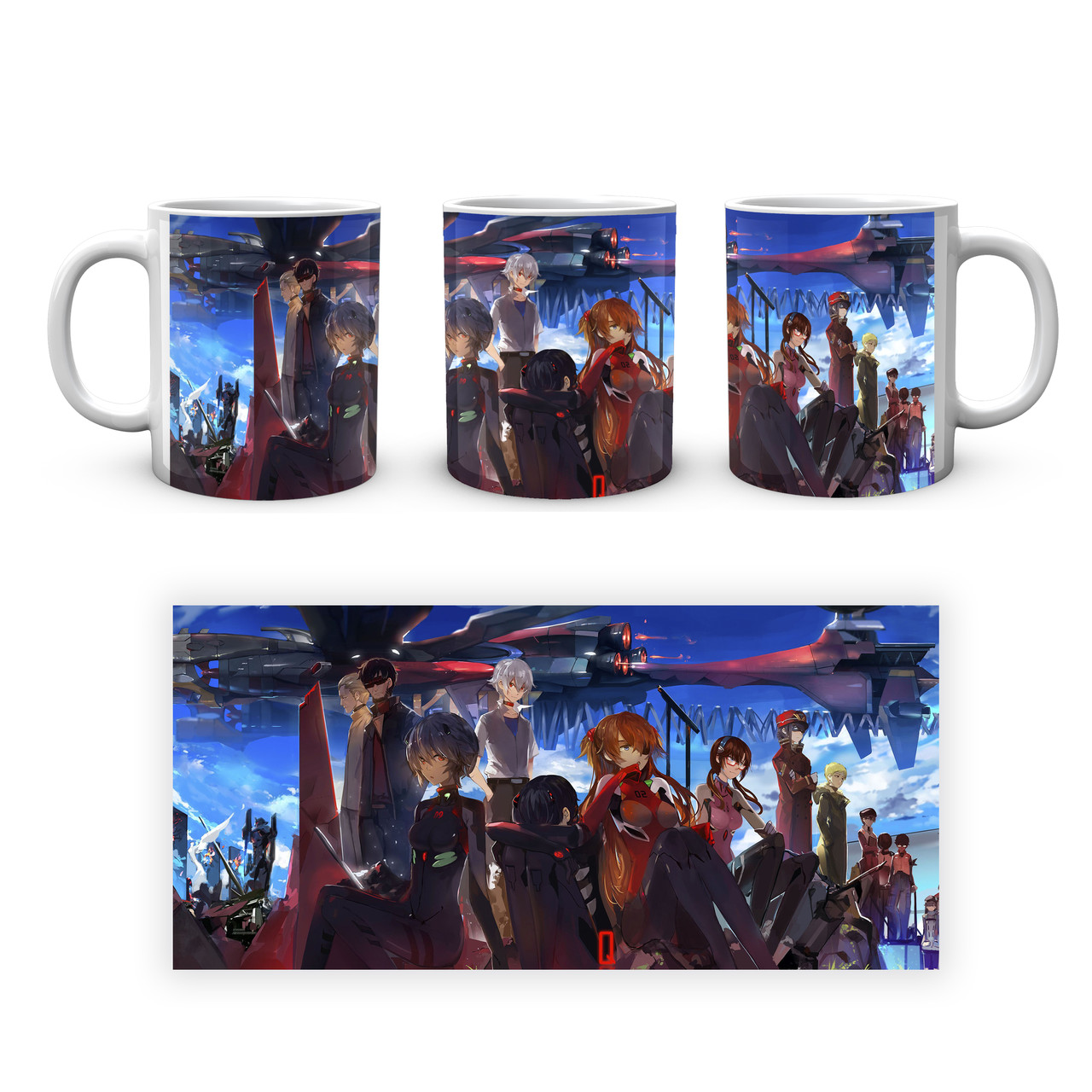 Чашка кружка Gee! Evangelion Євангеліон EVA 002.16, фото 1