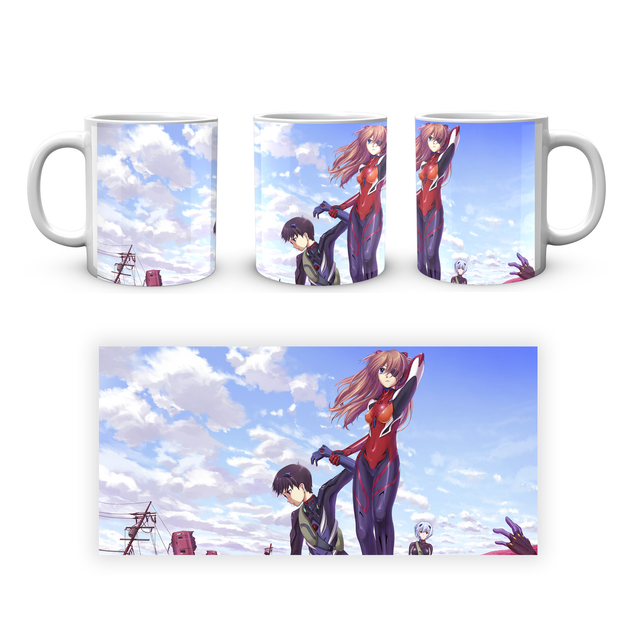 Чашка кружка Gee! Evangelion Євангеліон EVA 002.17, фото 1