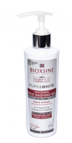 Відбілюючий гель для вмивання BIOXSINE, 200 мл