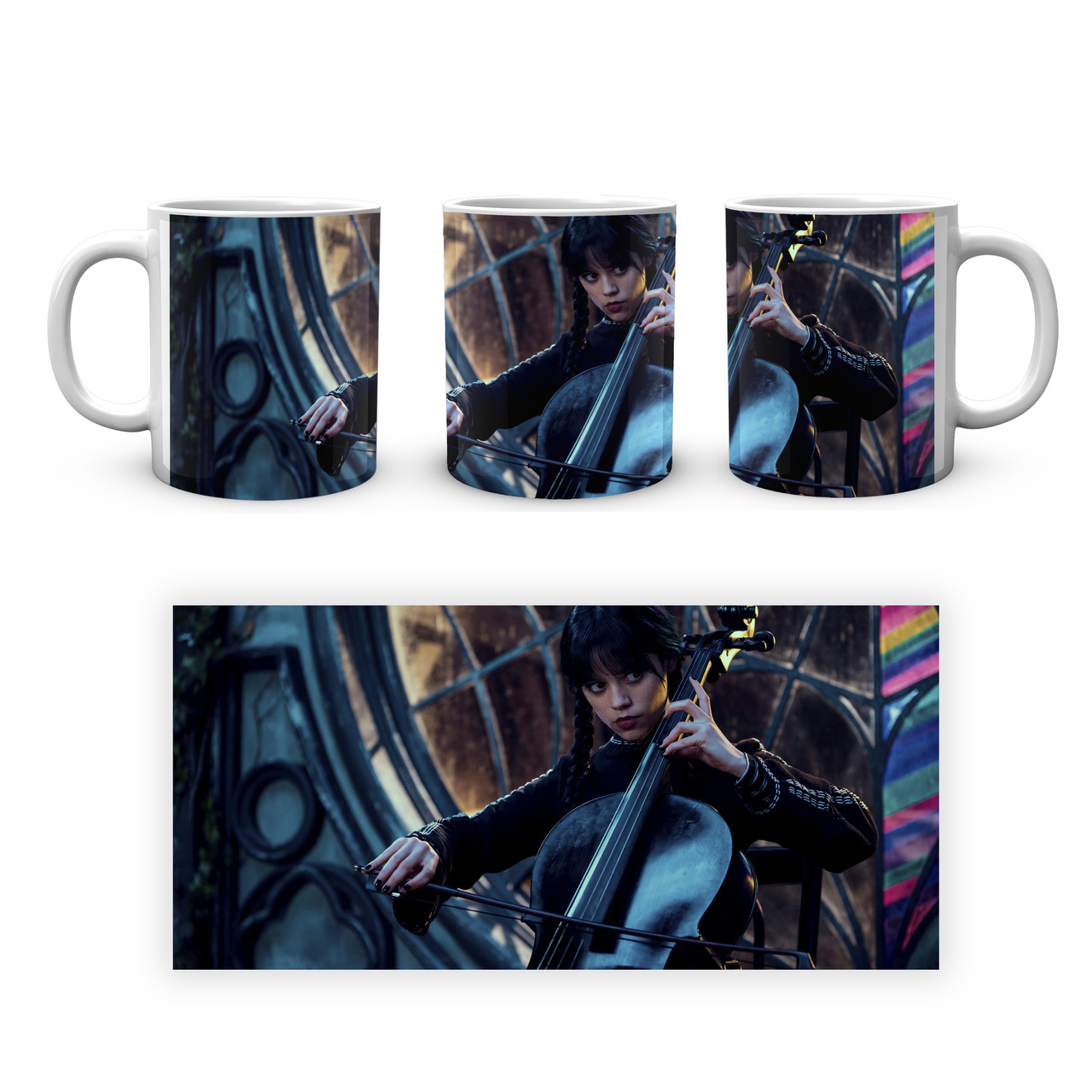 Чашка кружка Gee! Wednesday Венсдей WD 002.10, фото 1