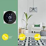 Провідний тиждневий термостат с WiFi BHT-6000-GALW, фото 6