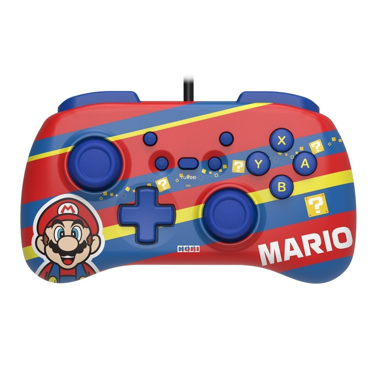Геймпад провідний Hori Horipad Mini Mario для Nintendo Switch Червоний/ Синій (810050910835)