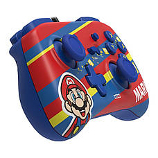 Геймпад провідний Hori Horipad Mini Mario для Nintendo Switch Червоний/ Синій (810050910835), фото 3
