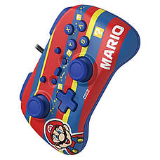 Геймпад провідний Hori Horipad Mini Mario для Nintendo Switch Червоний/ Синій (810050910835), фото 5