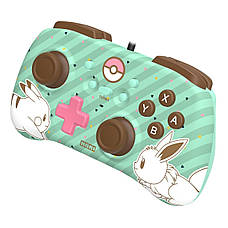 Геймпад провідний Hori Horipad Mini Pikachu & Eevee для Nintendo Switch Зелений (873124009040), фото 5