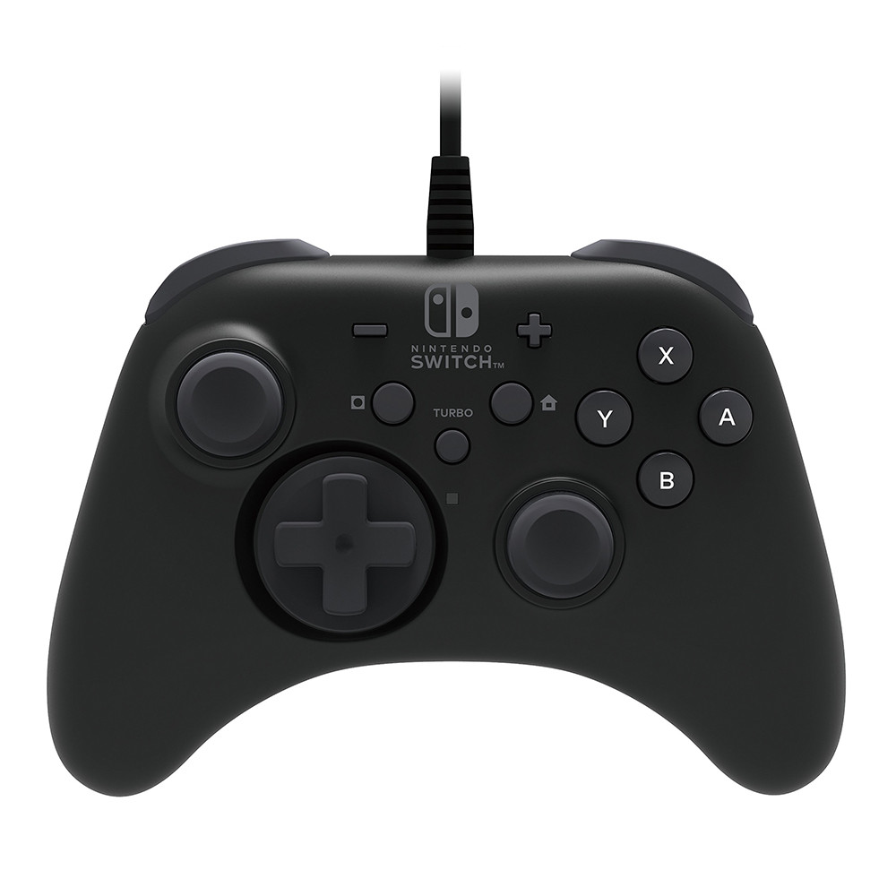 Геймпад провідний Hori Horipad для Nintendo Switch Чорний (873124006049)