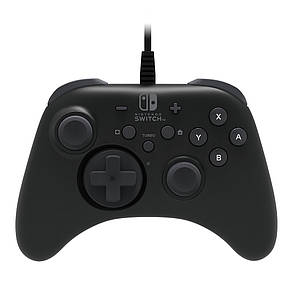 Геймпад провідний Hori Horipad для Nintendo Switch Чорний (873124006049), фото 1