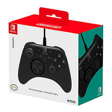 Геймпад провідний Hori Horipad для Nintendo Switch Чорний (873124006049), фото 5