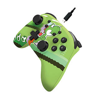 Геймпад безпровідний Hori Horipad Yoshi для Nintendo Switch Зелений (810050910668), фото 3