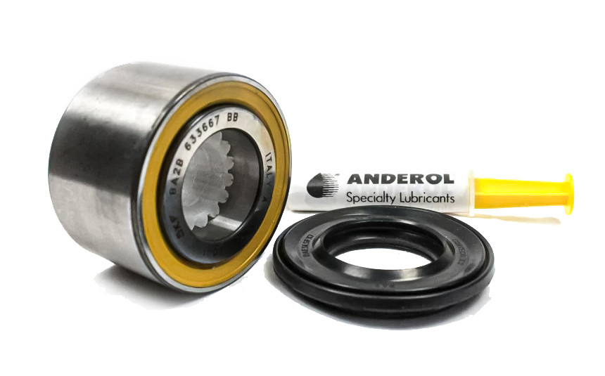 Підшипник для пральної машини Ariston, Indesit SKF BA2B 633667 і сальник 35*52/65*7/10, фото 1