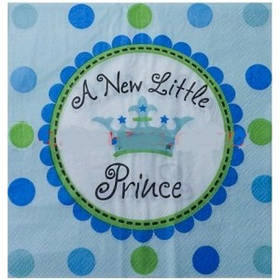 Серветки "Маленький принц", хлопчик, Салфетки "A new little Prince"