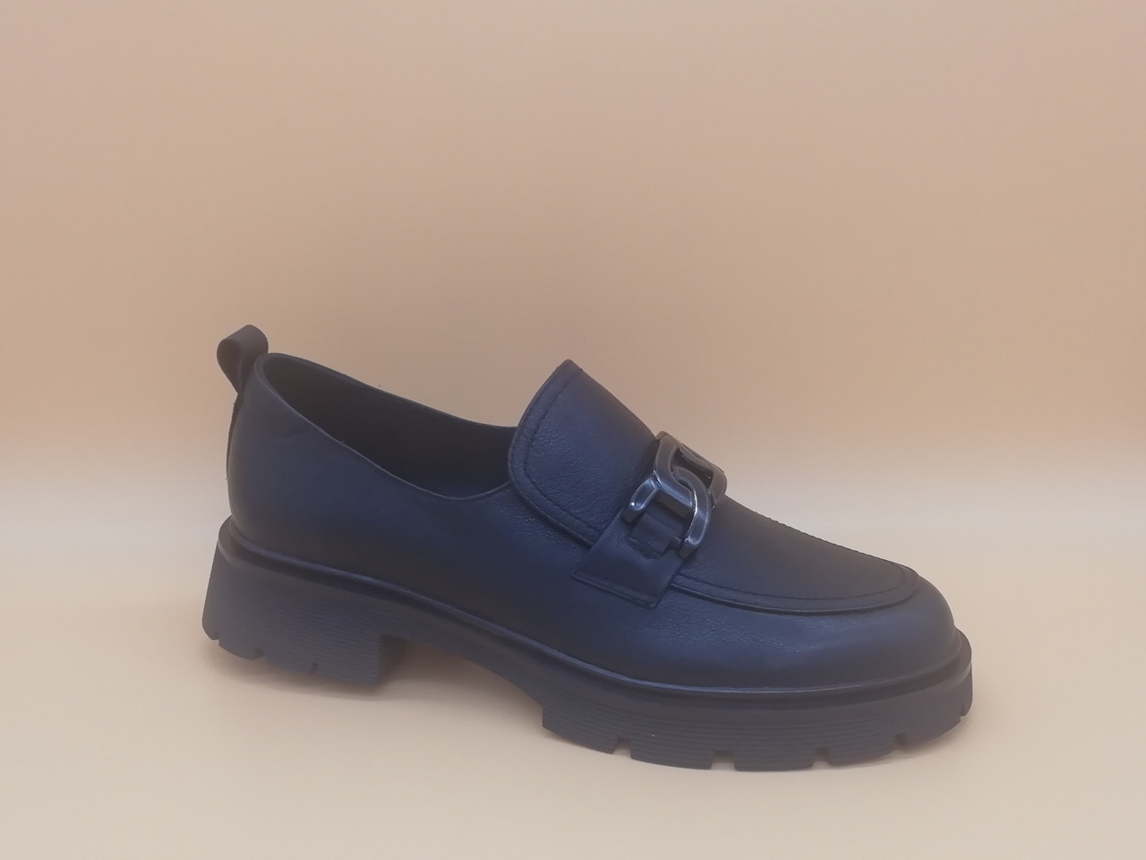 Чорні шкіряні туфлі Erisses. Великі розміри (41, 42, 43). - фото 1 - id-p1758025975