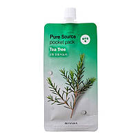 Маска для лица Missha Pure Source Pocket Pack Tea Tree 10ml