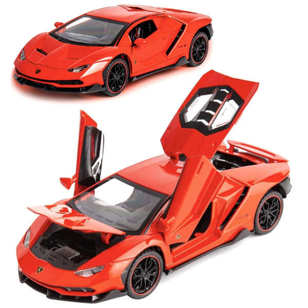 Машинка Lamborghini Centenario іграшка моделька металева колекційна 20 см Червоний (59246)