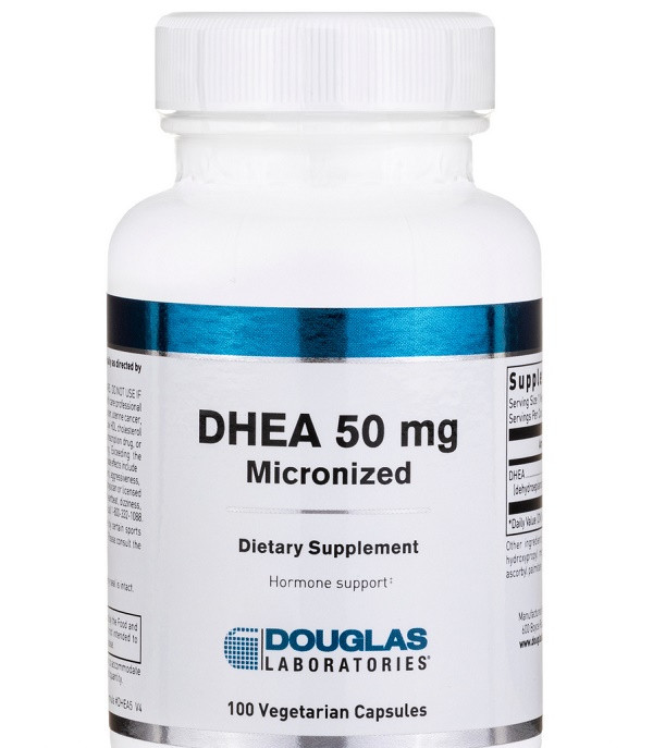Капсулы ДГЭА Douglas Laboratories DHEA Micronized 50 Mg 100 Caps ...