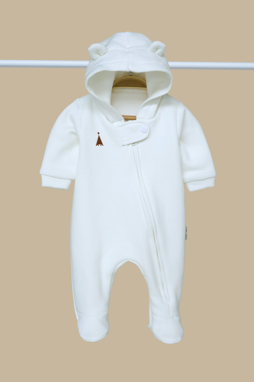 Комбінезон с начосом Nory, молочний, фото 1