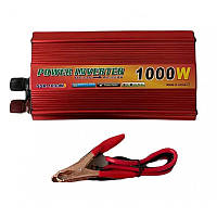 Преобразователь напряжения автомобильный Power Inverter 12-220 1000W 12V UN-3054