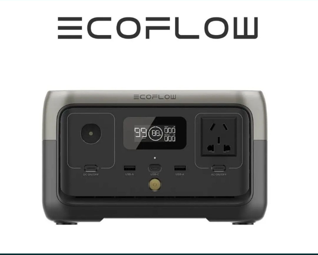 Зарядна станція Ecoflow river 288Wh/ 600W (Німеччина)