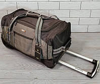 Малая дорожная сумка на колесиках с телескопической ручкой ручная кладь 50х29х28 см 41 л Б0731-2