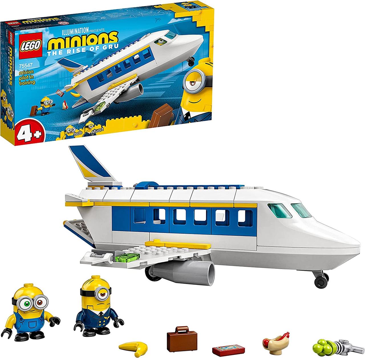 Конструктор Лего Міньйони тренувальний політ Lego Minions 75547