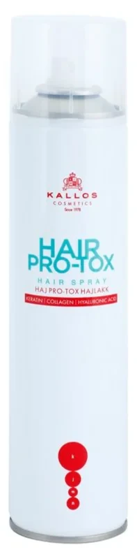 Лак для волосся для об'єму сильної фіксації Kallos Hair Pro-Tox Spray 400 мл