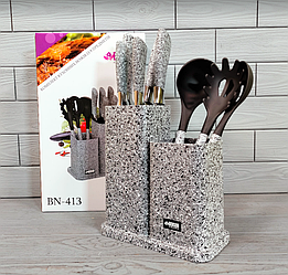 Набір кухонних ножів і кухонного приладдя Benson BN-413 9 предметів набір для кухні