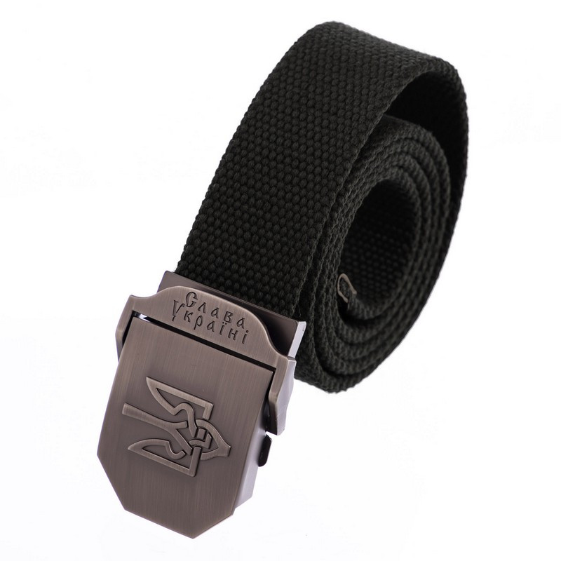 Ремінь тактичний Tactical Belt TY-6840 чорний 125x3,8см